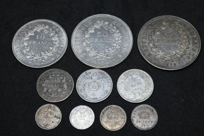 LOT XIXth and XXth century including two...