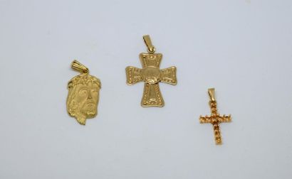 Set of two crosses (one of which is missing...