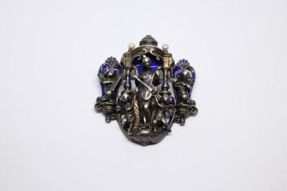 Brooch in the style of Désire Froment Meurice,...