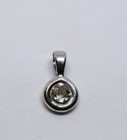 Pendant in white gold 750°/00 in the shape...