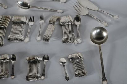 TETARD Brothers XXth. Housewares in silver...