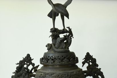 Indochina, 20th century. Pair of covered...