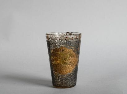 Émile GALLE (1846-1904)
	Tumbler with conical...
