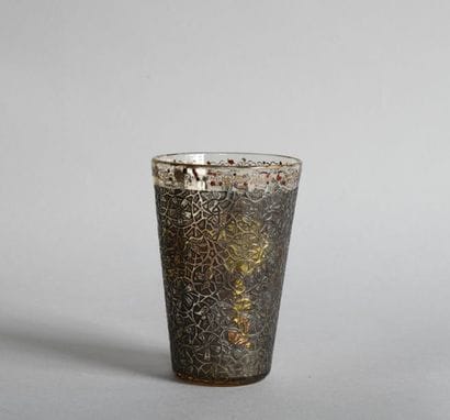Émile GALLE (1846-1904)
	Tumbler with conical...