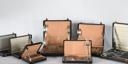 TETARD Frères Paris. Household silver spatula...