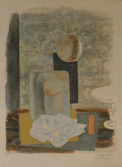 Roger CHAPELAIN-MIDY (1904-1992). Coiffeuse,...