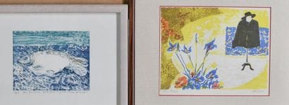 Frédéric BRANDON (1943). Neuf lithographies...