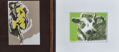 Frédéric BRANDON (1943). Neuf lithographies...