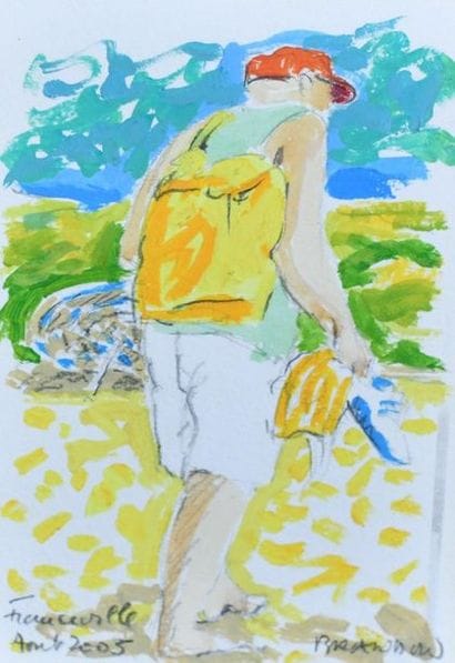 Frédéric BRANDON (1943). Neuf lithographies...