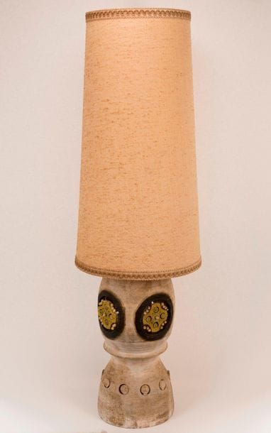George PELLETIER (né en 1938). Grande lampe...