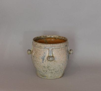 Charles GREBER (1853-1935). Cache-pot en...