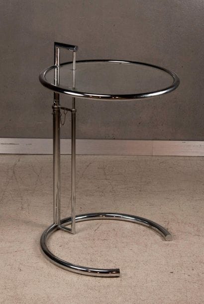 Eileen GRAY (d'après). Table modèle 
