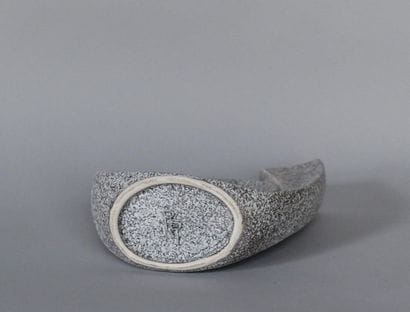 ROBERTO RIGON (Xxe siècle). Vase en grès...