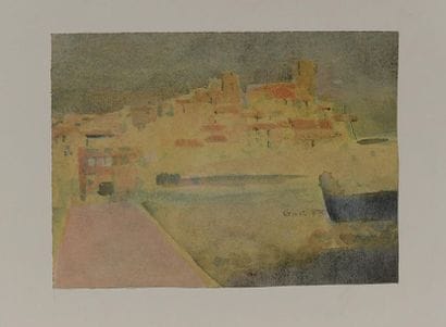 Frédérique GIUSTI (Née en 1925). Antibes,...