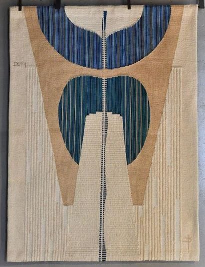 Daniel Drouin (né en 1937). Alize. Tapisserie...