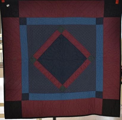 Quilt carré piqué, 