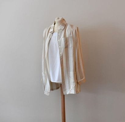 Yves SAINT-LAURENT VARIATION. Ensemble blouse...