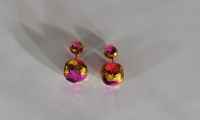 Thierry MUGLER- paire de boucles d’oreilles...