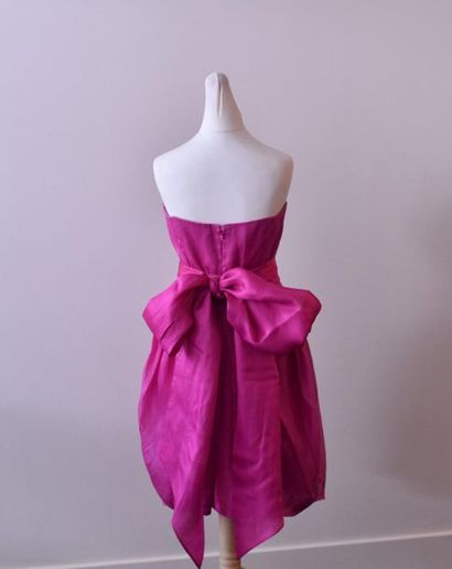 CELINE, modèle déposé. Robe bustier forme...