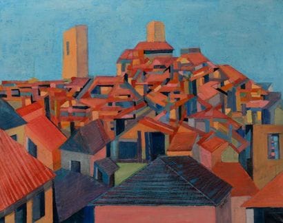 Frédérique GIUSTI (Née en 1925). Antibes...