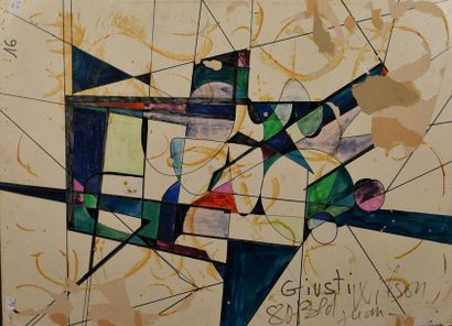 Frédérique GIUSTI (Née en 1925). Chili, 