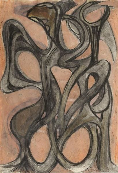 Frédérique GIUSTI (Née en 1925). Le couple,...