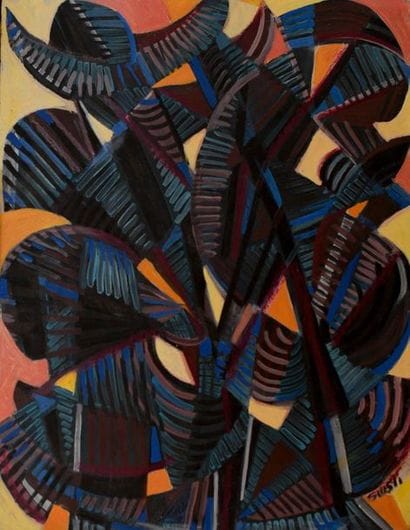 Frédérique GIUSTI (Née en 1925). Plantes...