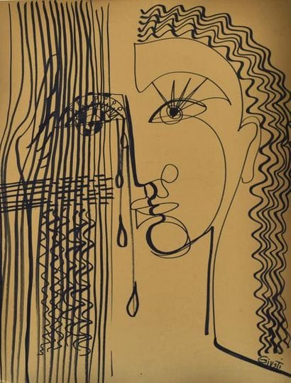 Frédérique GIUSTI (Née en 1925). Pénélope,...