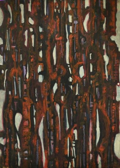 Frédérique GIUSTI (Née en 1925). Erosion...