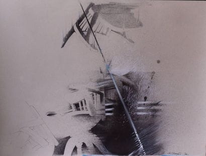 Gérard LE CLOAREC (né en 1945). Composition...