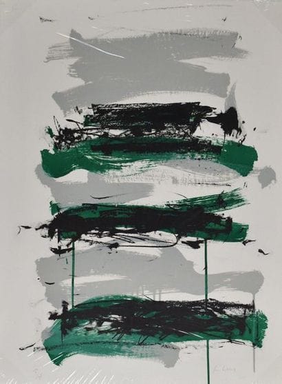 Joan MITCHELL (1926-1992). Fields I. Lithographie...
