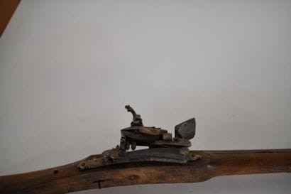 North African flintlock rifle. 

Pancake...