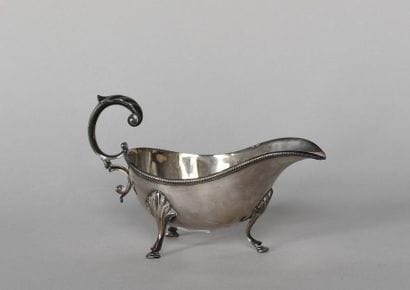 RECTIFICATIVE // Small silver plated metal...