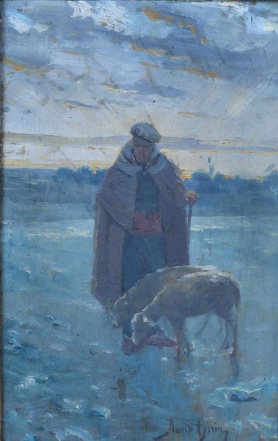 Eugène DAVID-GIRIN (1848-1917) 

Berger et...