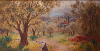 Pierre THÉVENIN (1905-1950). Bord de mer...