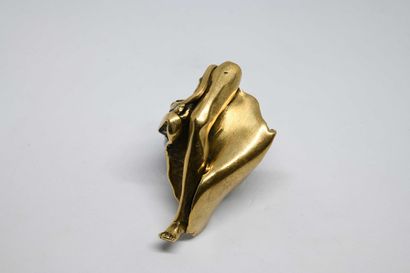Brigitte SAVY (1955-2015). Grande bague en...