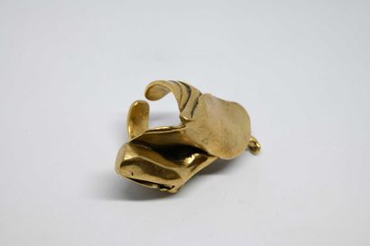 Brigitte SAVY (1955-2015). Grande bague en...