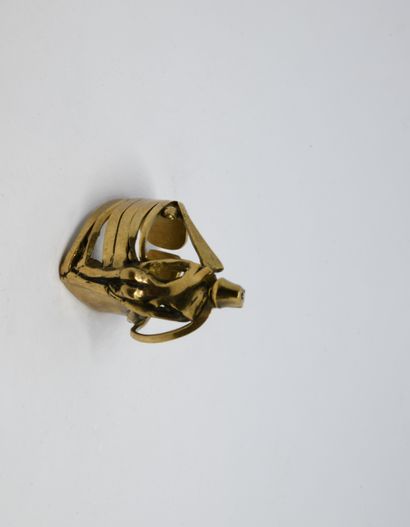 Brigitte SAVY (1955-2015). Grande bague en...