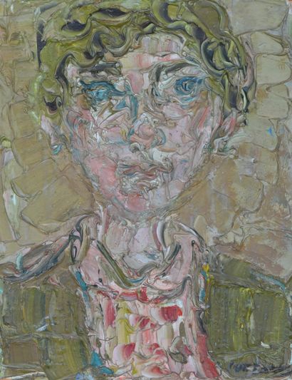 André COTTAVOZ (1922-2012) Portrait de Muriel...