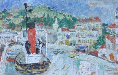 
Jean FUSARO (Né en 1925). 

Remorqueur à...