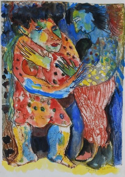 Jean-Charles MONOD (1951-2015). Le couple....