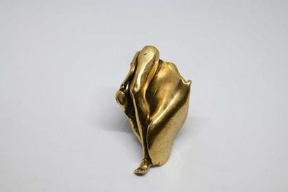 Brigitte SAVY (1955-2015). Grande bague en...