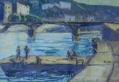 Paulette GENET (1892-1983)

Baignade à lyon

technique...
