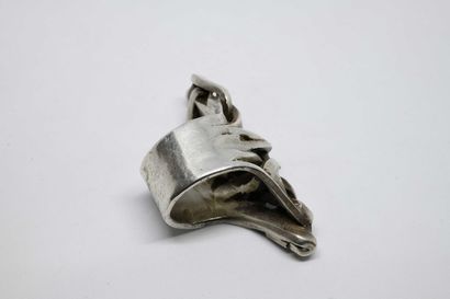 Brigitte SAVY (1955-2015). Grande bague en...