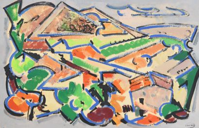 Albert VOISIN known as VANBER (1905-1994)

Village...