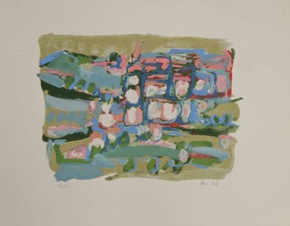 Alain ROLL (born in 1938) 

Abstract composition

Color...