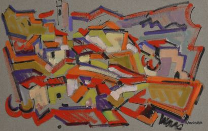 Albert VOISIN known as VANBER (1905-1994)

Cubist...