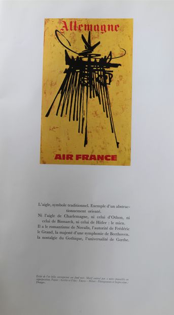 After Georges Mathieu (1921-2012). 

Poster...