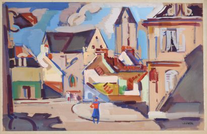 
Albert VOISIN known as VANBER (1905-1994)




Village...