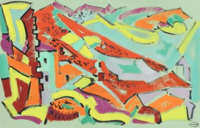 Albert VOISIN known as VANBER (1905-1994)

Landscape...